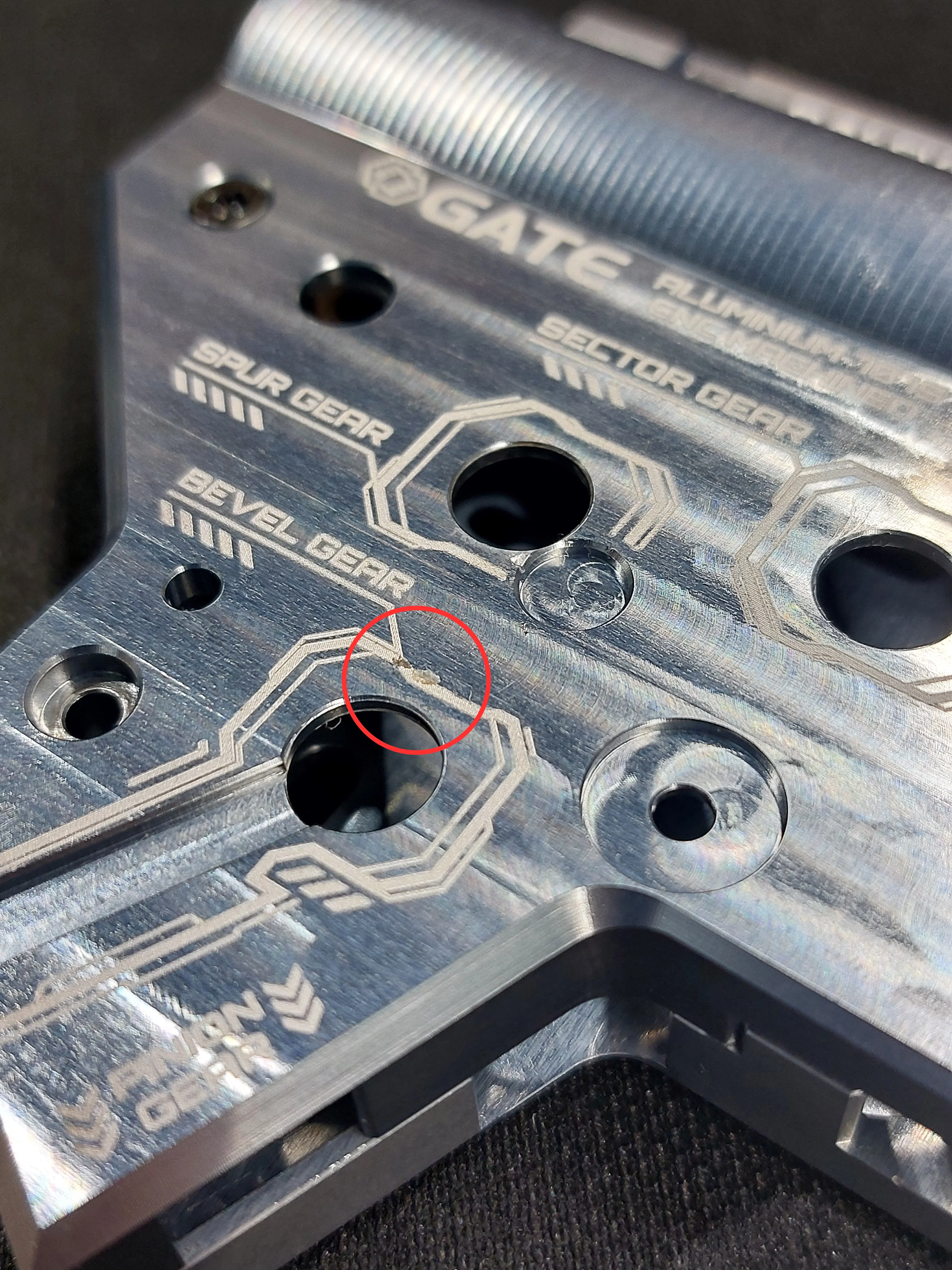 EON V2 Gearbox OUTLET VERSION rev. 2 [CNC] - Titanium / Silver - Image 4
