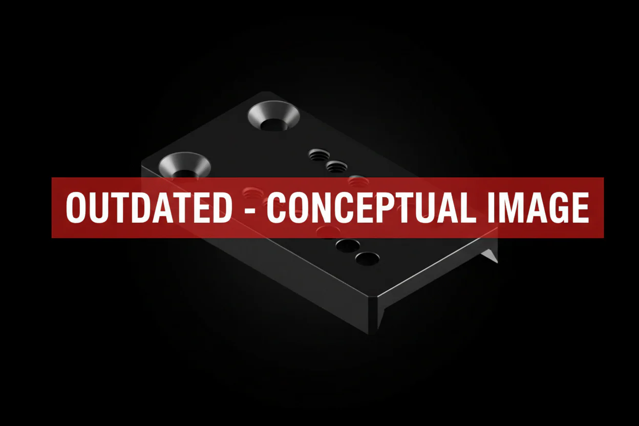 RMR Standard Optic Mounting Plate [Red Dot & Reflex Sights] for GATE PTX HPA Pistol - Image 5